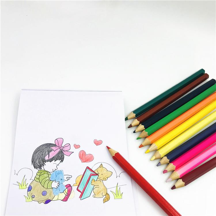 pencil with coloring book 